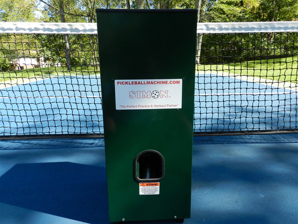 SIMON2 Pickleball Throwing Machine. Lifetime throw wheel warranty ...